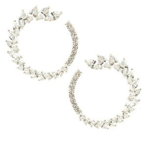 Crystal Hoop Earrings